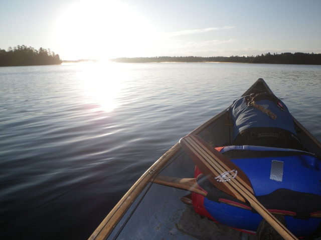 Canoe route in Ontario